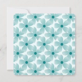 Green floral pattern.