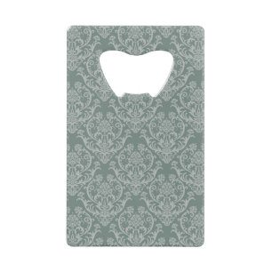 Green floral wallpaper