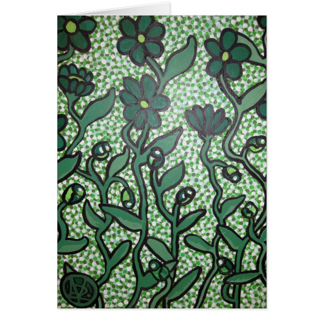 Green Flowers (Front)