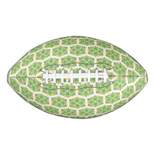 Green Flowers, Pattern Of Flowers, Floral Pattern American Football