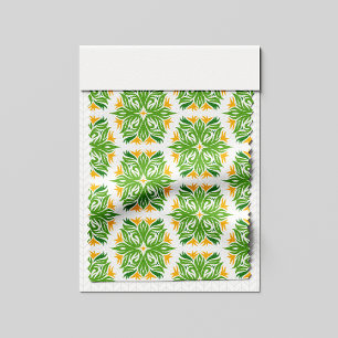 Green Flowers, Pattern Of Flowers, Floral Pattern Fabric