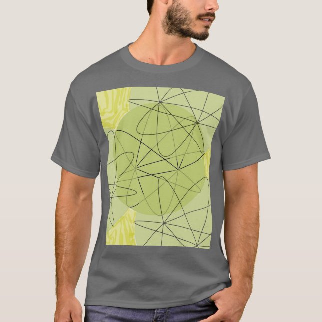 Green Flows T-Shirt (Front)