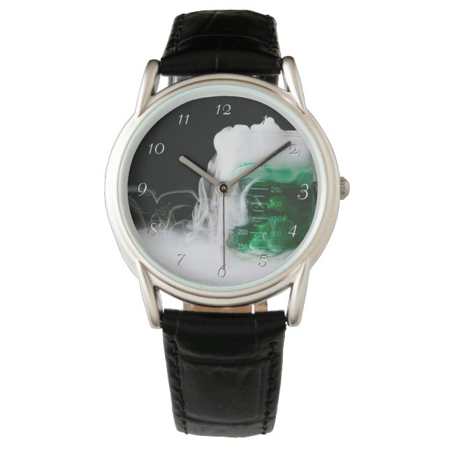 Green Fluid Beaker Gas Watch (Front)