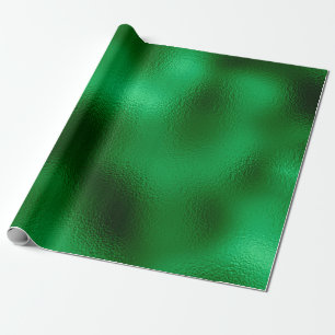 Green Foil Wrapping Paper