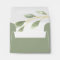 Green Foliage Botanical Pre-Printed Address RSVP