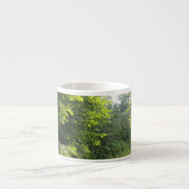 Green Forest  Espresso Cup (Front)