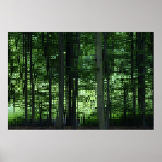 Green Forest Poster