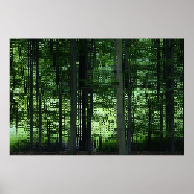 Green Forest Poster (Front)