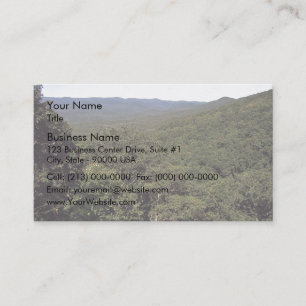 Green Forest Valley Business Card