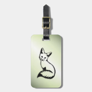 Green Fox   Luggage Tag