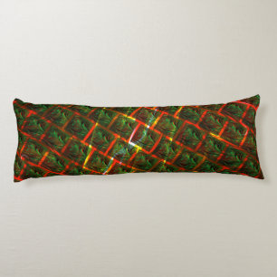 'Green framed eyes', scratches or red grid. Body Cushion