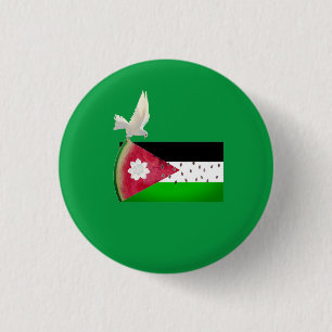 Green Free Palestine Watermelon Designs 3 Cm Round Badge