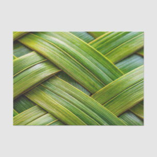 Green Fresh Bamboo Weave Tissue Paper