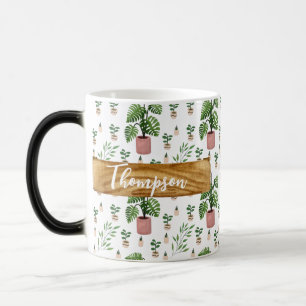 Green fresh Plant Lovers Magic Mug