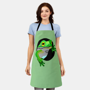 Green Frog   Apron
