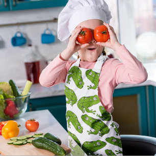 Green Frog  Apron