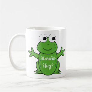 Green Frog Coffee Mug