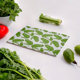 Green Frog  Cutting Board
