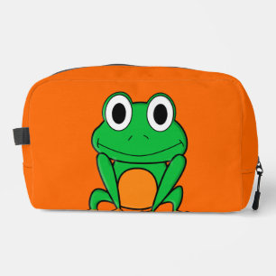 Green frog dopp kit