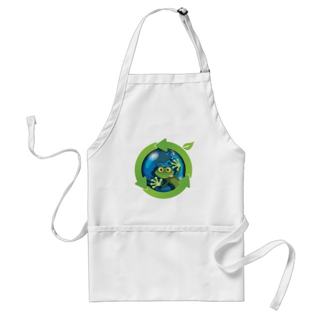 Green Frog Earth Standard Apron (Front)