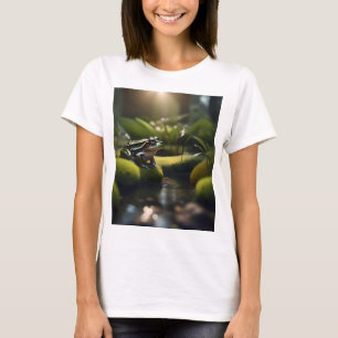 Green Frog Forest Life, T-Shirt