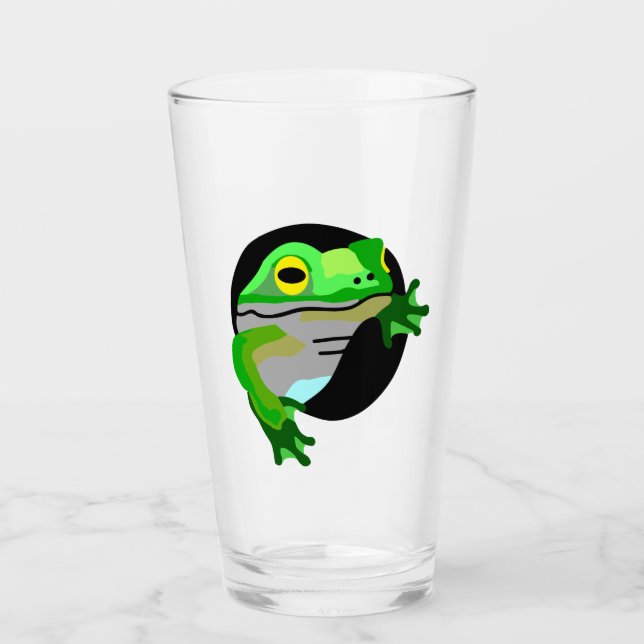 Green Frog   Glass (Front)