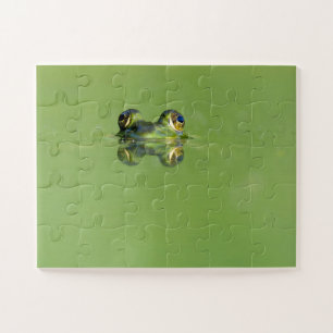 Green Frog Jigsaw Puzzle