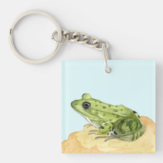 Green Frog Key Ring (Front)