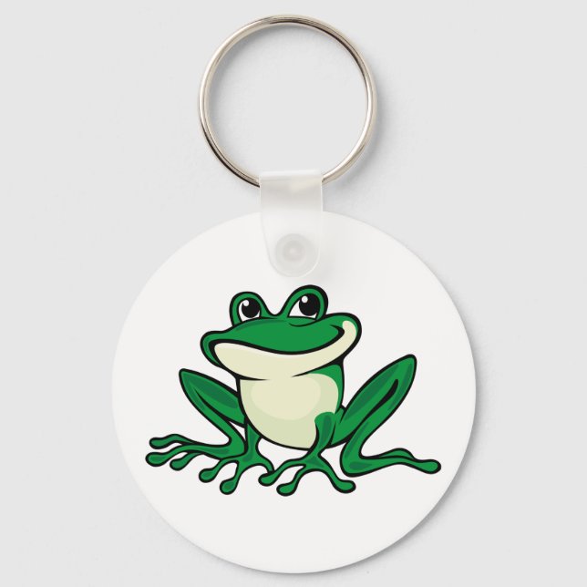 Green Frog Key Ring (Front)