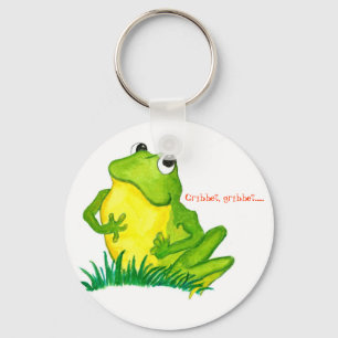 Green Frog Keychain