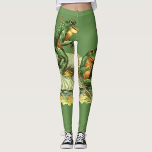GREEN FROG LEGGINGS