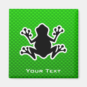 Green Frog Magnet