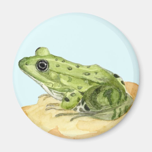 Green Frog Magnet (Front)