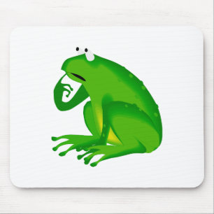 Green Frog Mouse Mat