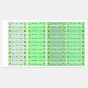 Green Frog School Clothing Kids' Labels