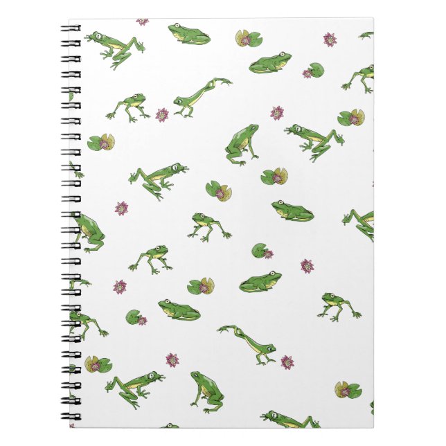 Green Frogs Notebook (Front)