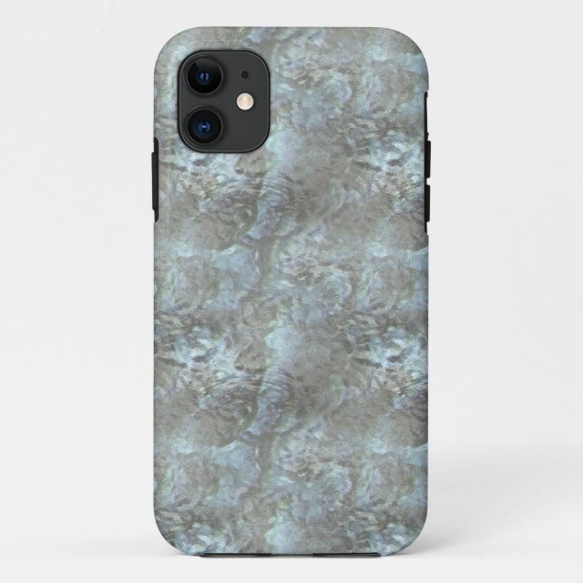Green  Frosted Glass Case-Mate iPhone Case (Back)