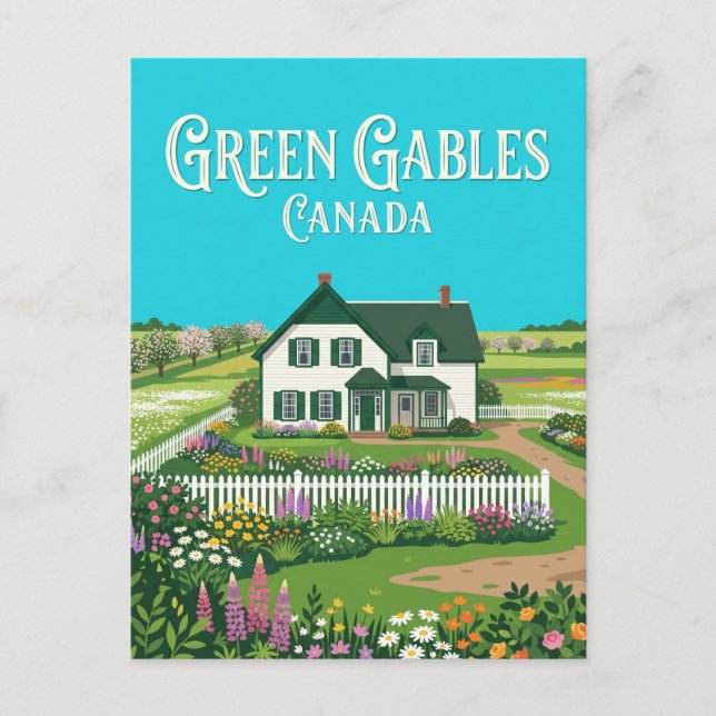 Green Gables Heritage Place Canada Postcard (Front)