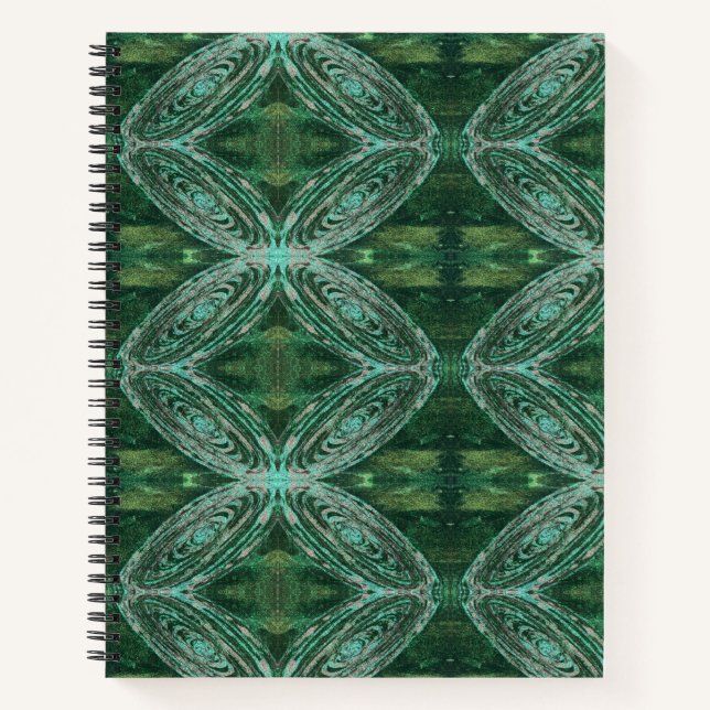 Green Galaxy Notebook (Front)