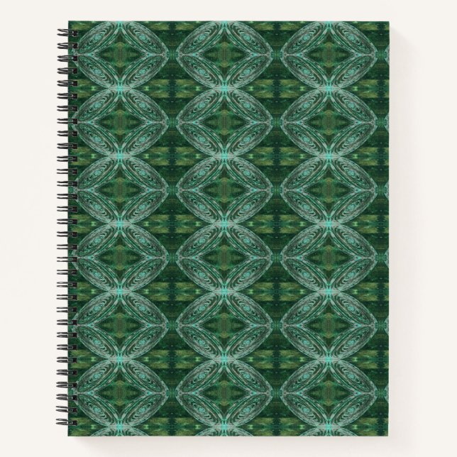 Green Galaxy Notebook (Front)