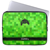 Green Gamer Pixels | Personalised