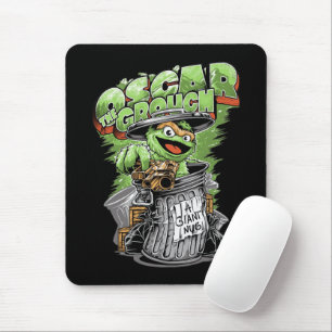 Green Garbage Monster Mouse Mat