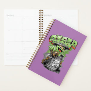 Green Garbage Monster  Planner