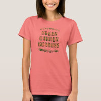 Green Garden Goddess Saying