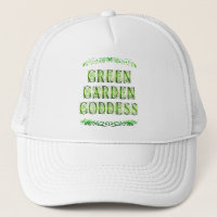 Green Garden Goddess Saying