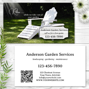 Green Garden Services Business Card