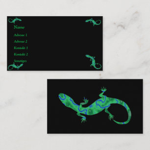 Green Gecko Business Cards