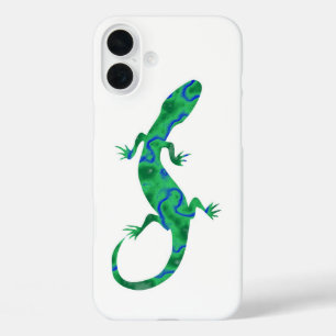 Green Gecko iPhone 16 Plus Case
