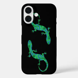Green Gecko iPhone 16 Case