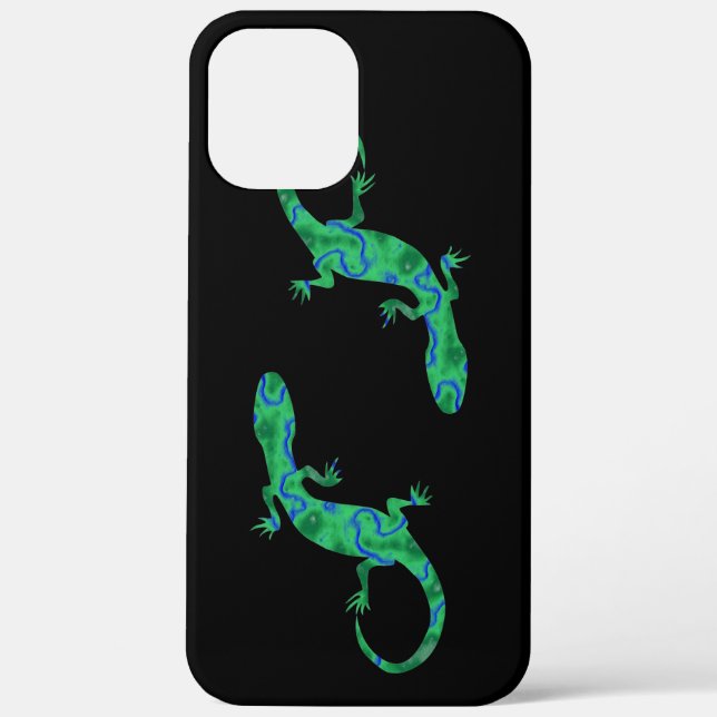 Green Gecko Case-Mate iPhone Case (Back)
